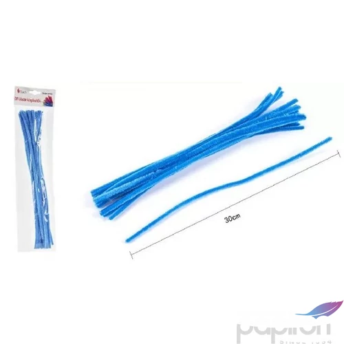 Zsenília drót 30cm 20db-os v.kék 25