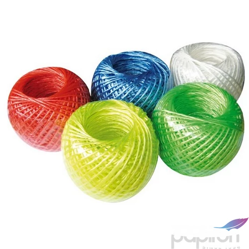Zsineg PP 50gr 1mm/45m C színes vegyesen pi/ké/zö/fe/sá