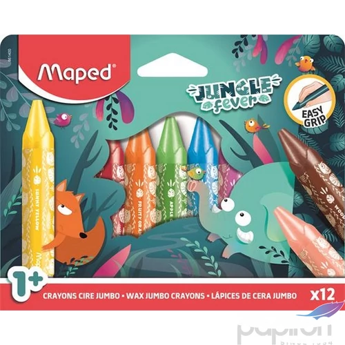 Zsírkréta 12 Maped vastag, Jungle Fever IMA861400